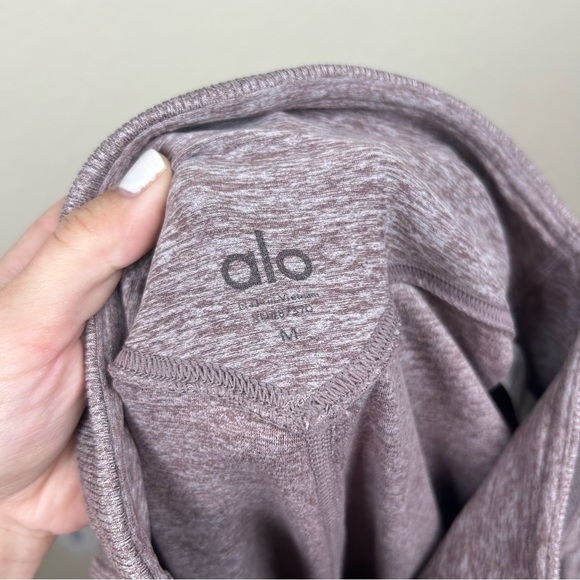 ALO Yoga Size Medium Leggings Sheila Alosoft High Waisted Multicolor - Picture 4 of 10